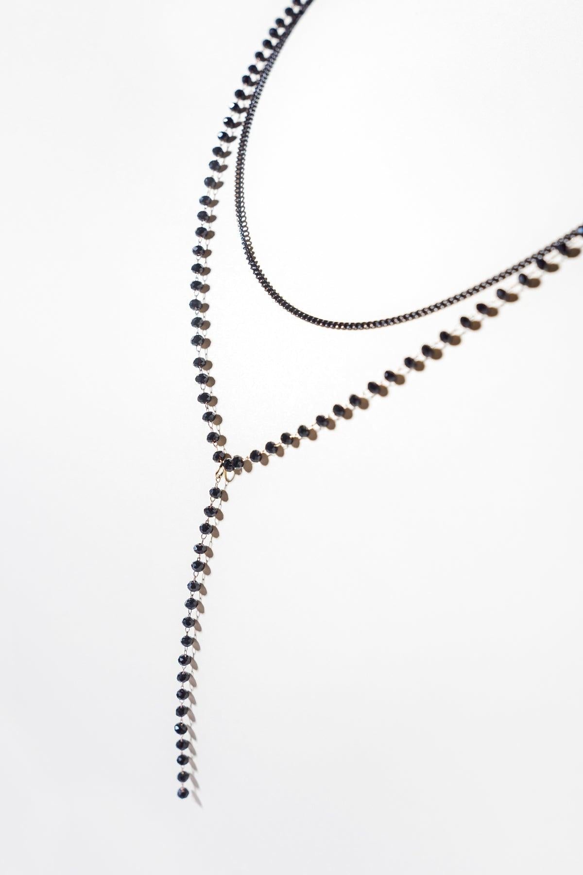 BEADED Y NECKLACE Flying Tomato