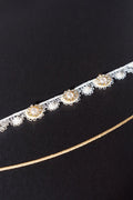 MOON CRESCENT PEARLS CHOKER Flying Tomato