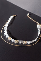 MOON CRESCENT PEARLS CHOKER Flying Tomato
