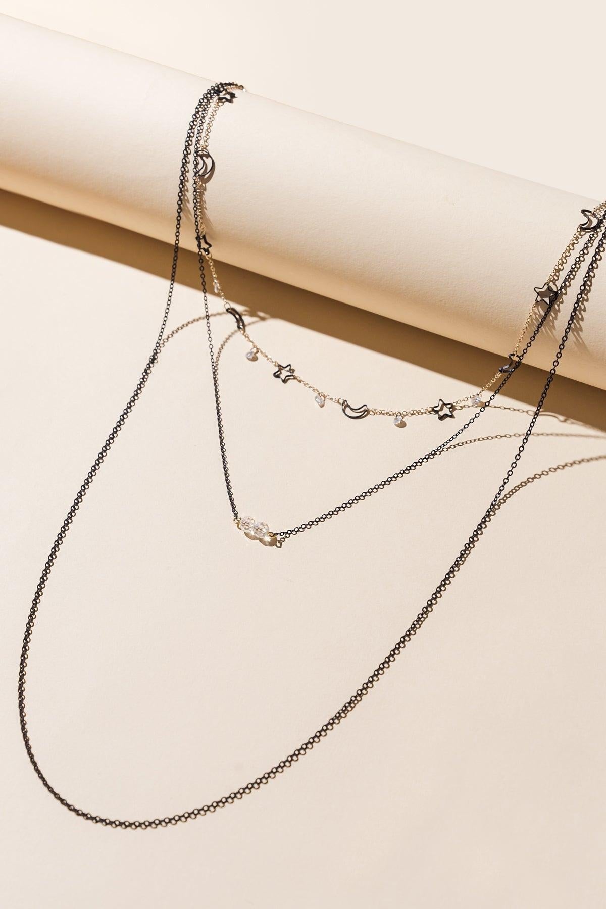 IT'S LIKE THUNDER LAYERED NECKLACE Flying Tomato