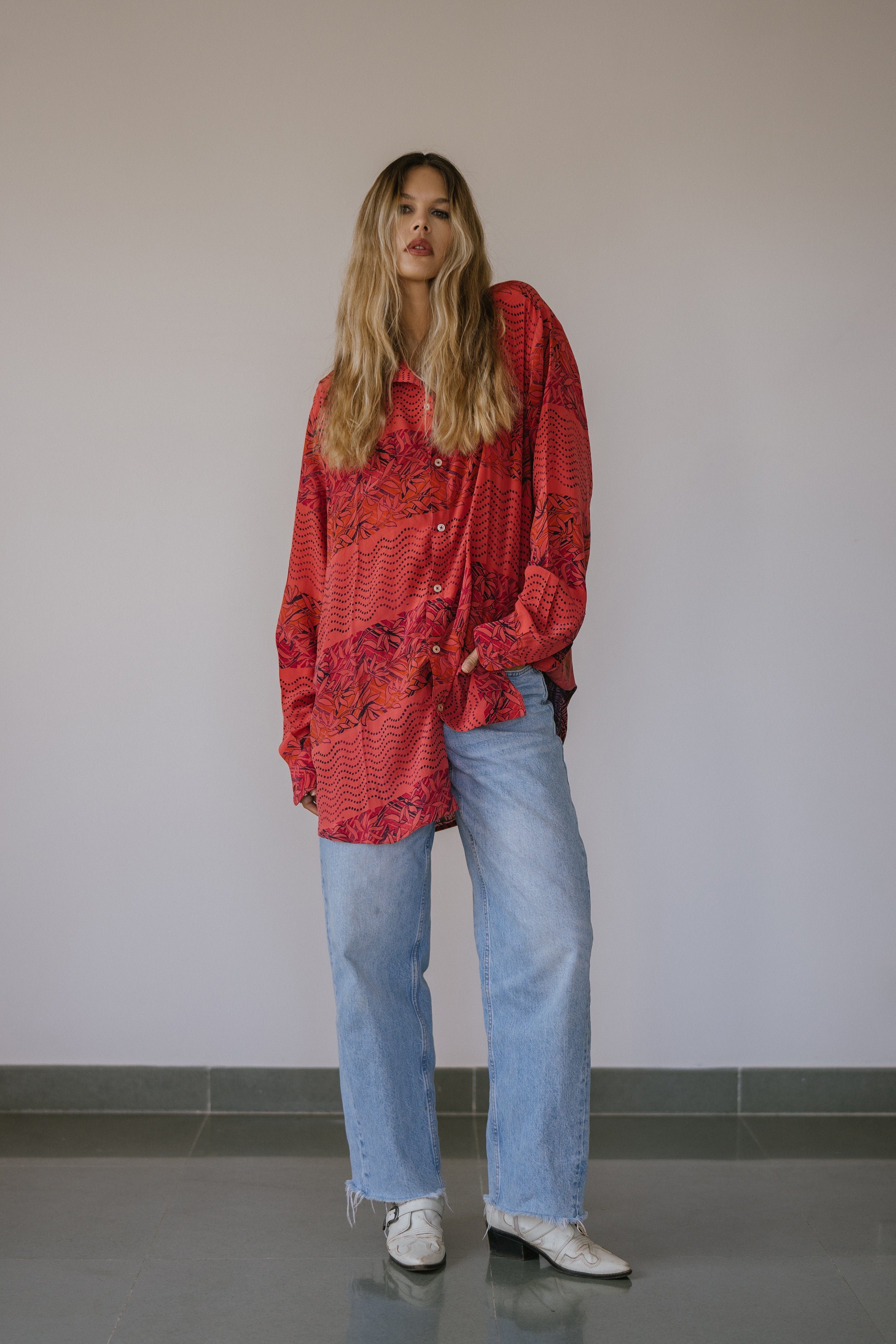 Boyfriend Shirt - Kelly