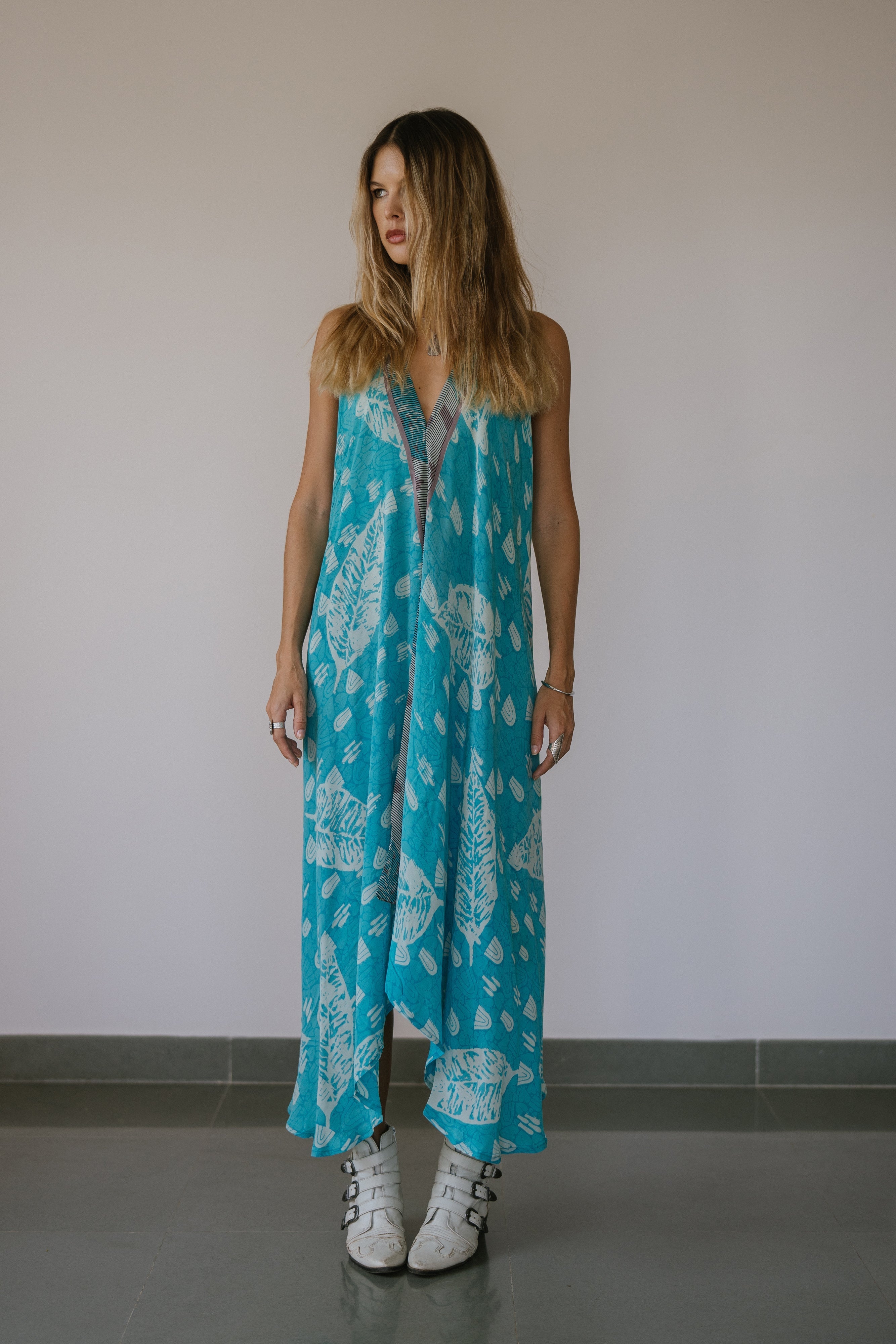 Sun Child Classic Silk Dress - Harmony Sun Child
