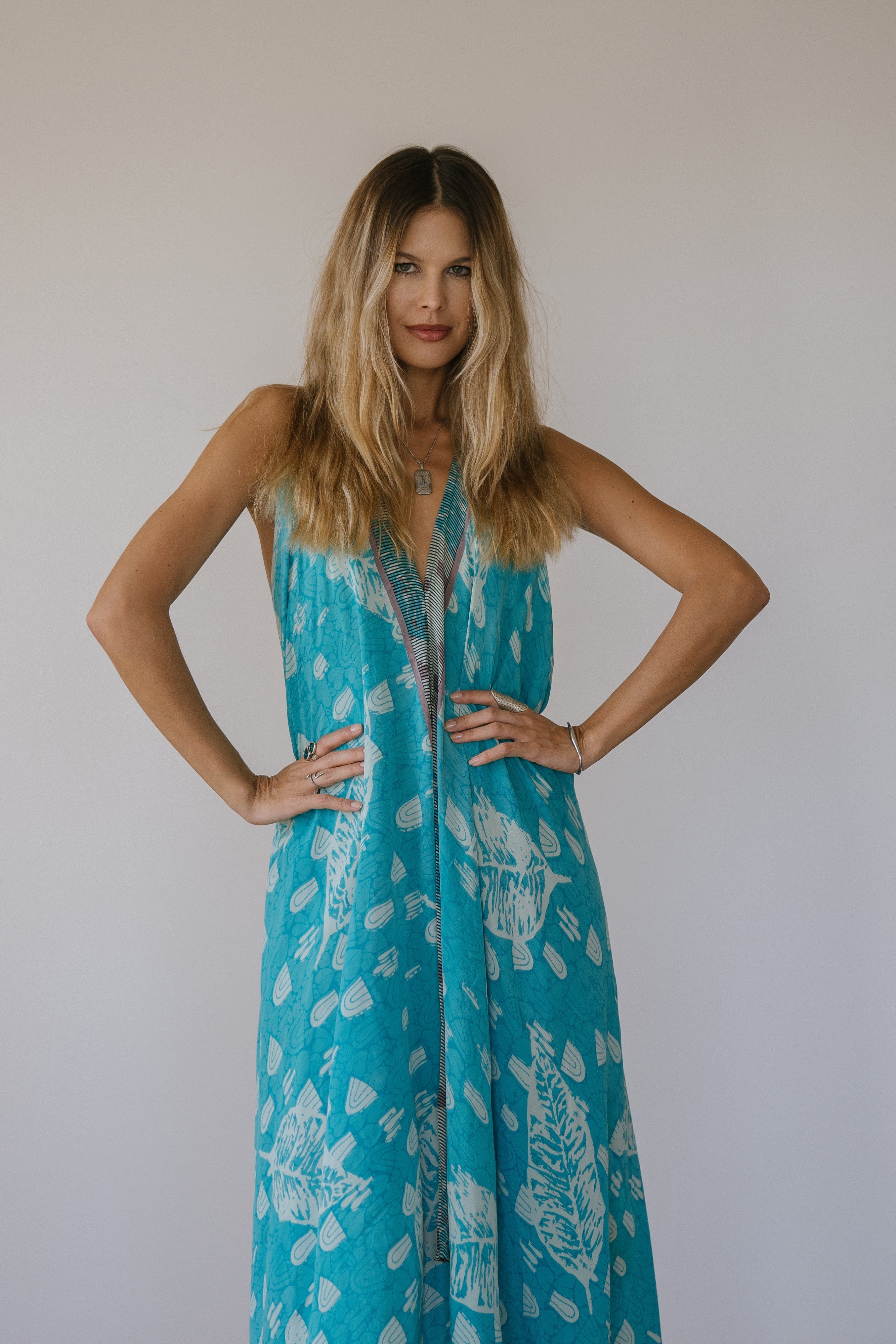 Sun Child Classic Silk Dress - Harmony Sun Child
