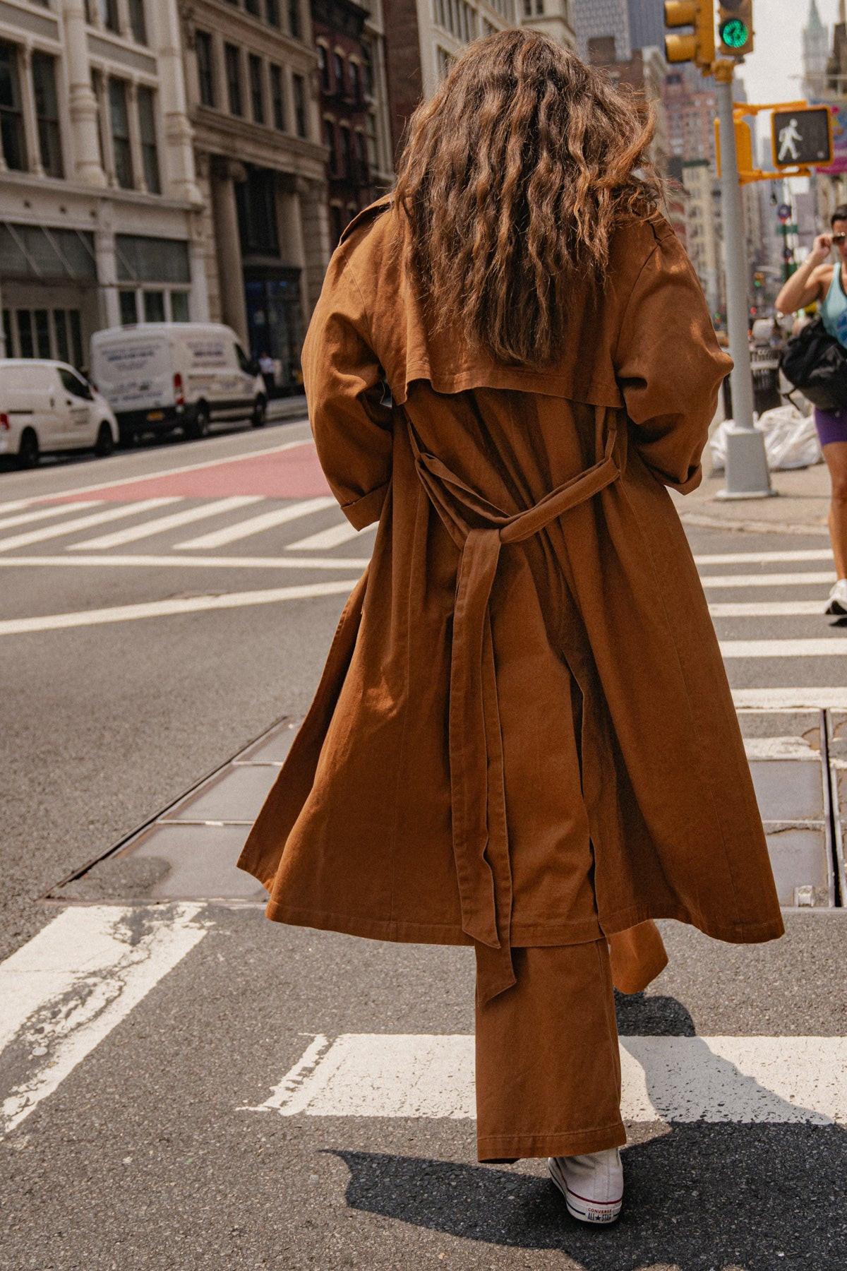 KEEPER OF MY HEART TWILL TRENCH COAT Flying Tomato