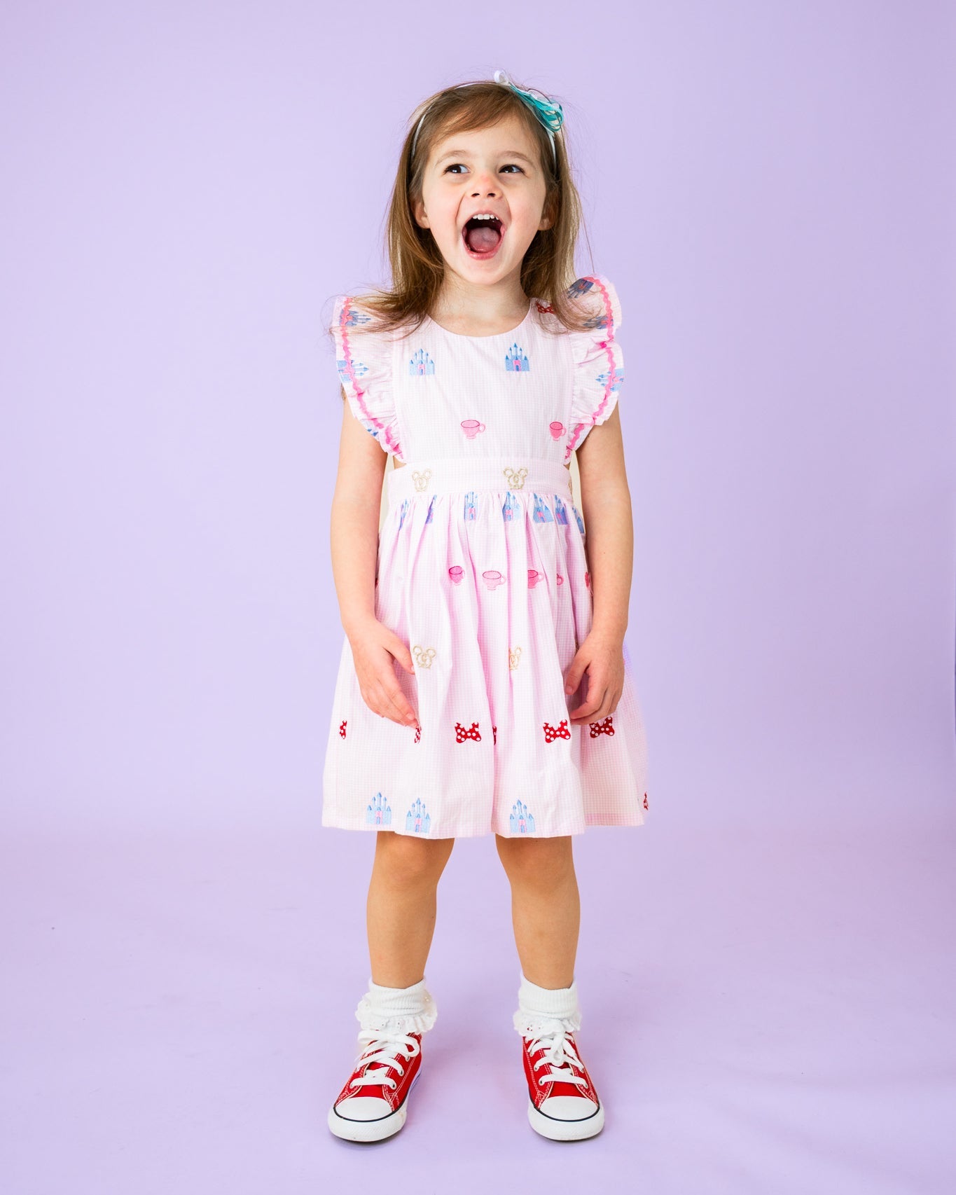 Park Fun Embroidered Penny Dress