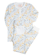 Hocus Pocus Halloween Pajama Set in Blue- FINAL SALE Smockingbird