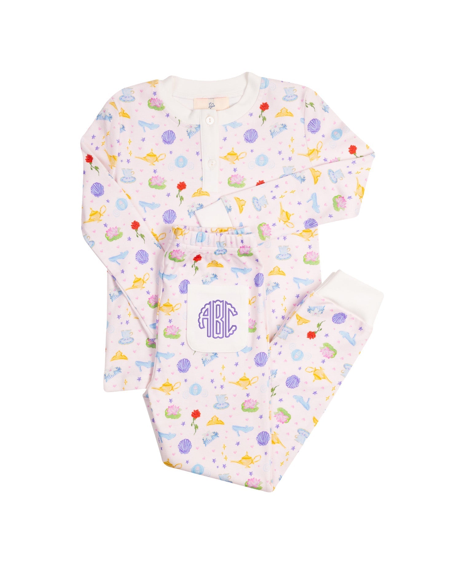 Princess Rhapsody Knit Pajama Set - FINAL SALE Smockingbird