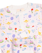 Princess Rhapsody Knit Pajama Set - FINAL SALE Smockingbird