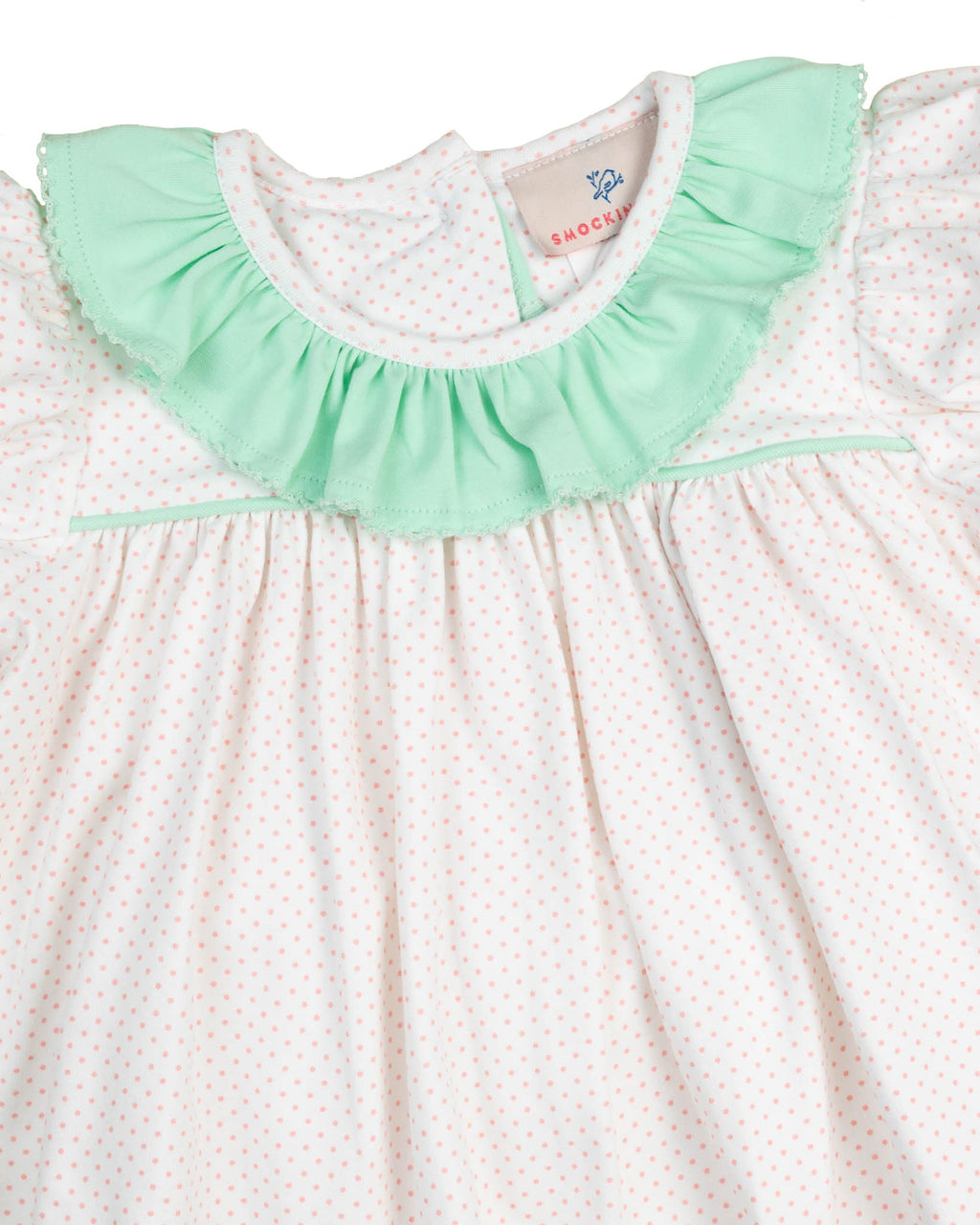 Pink Polka Dot Knit Dress- FINAL SALE