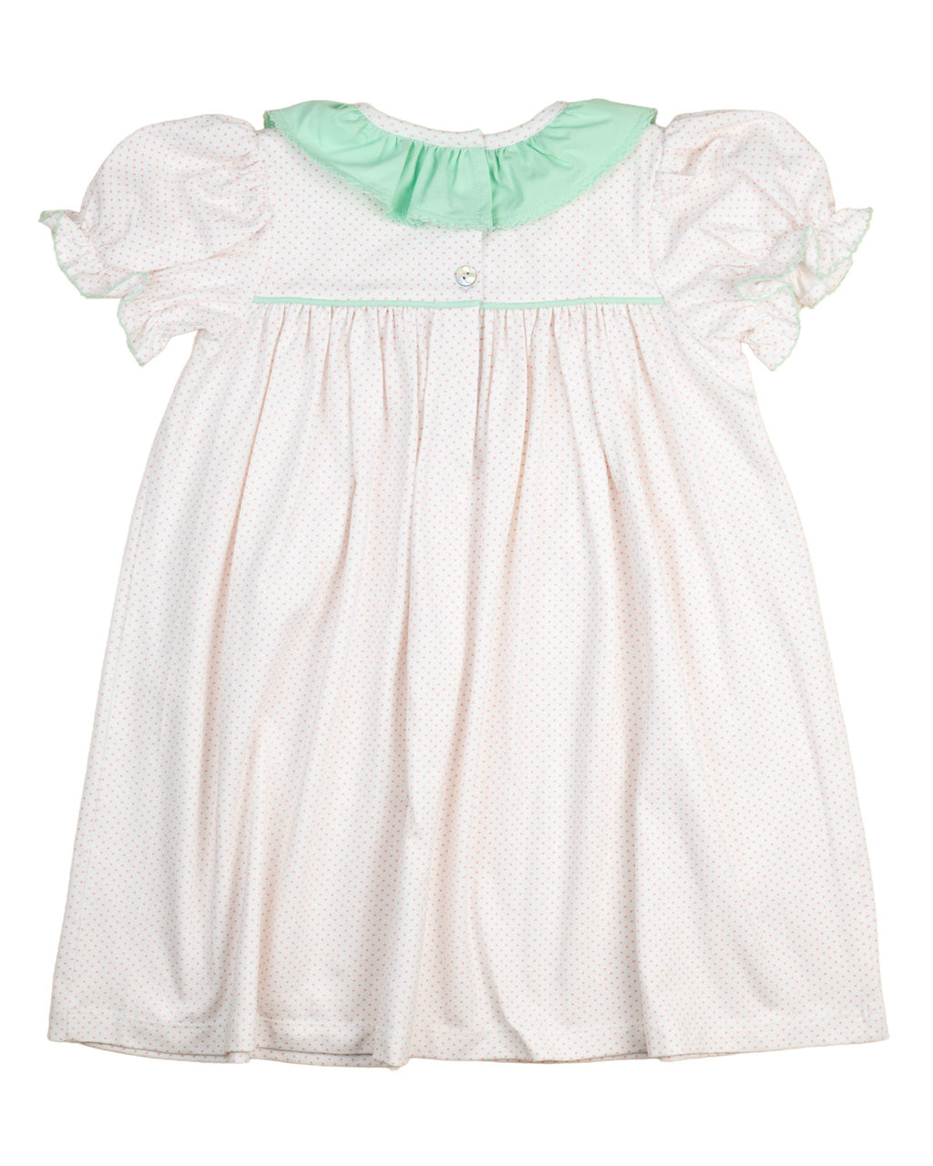 Pink Polka Dot Knit Dress- FINAL SALE