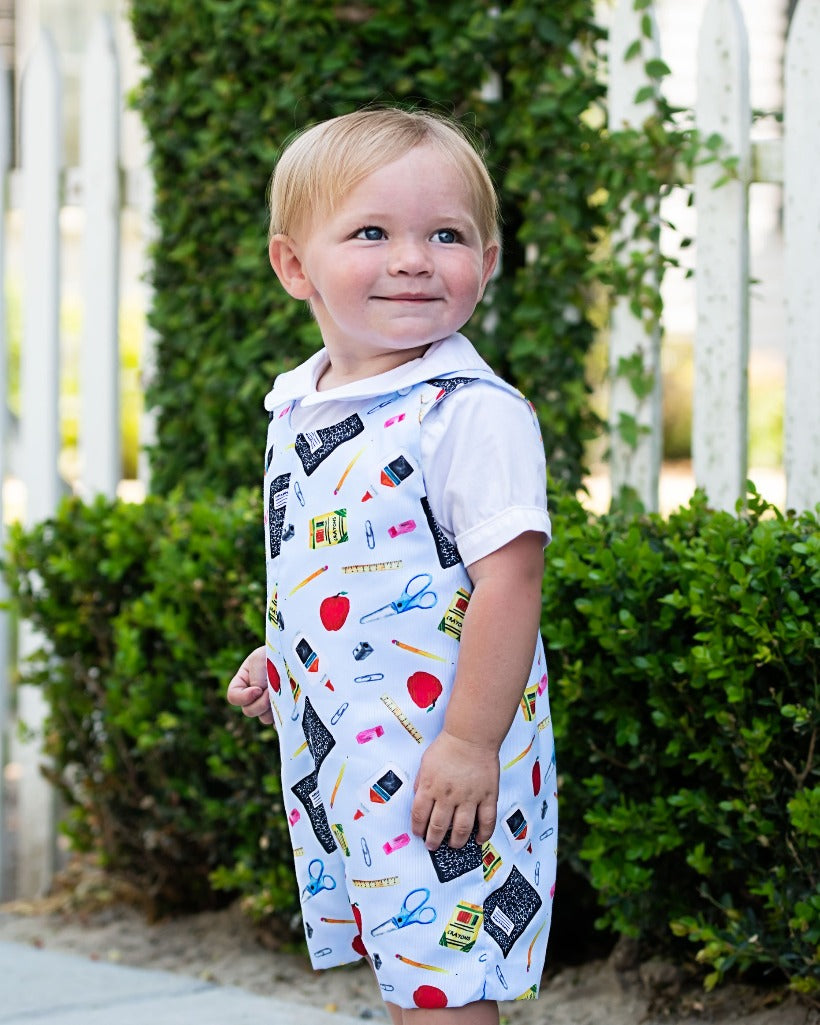 School Days Shortall- FINAL SALE Smockingbird