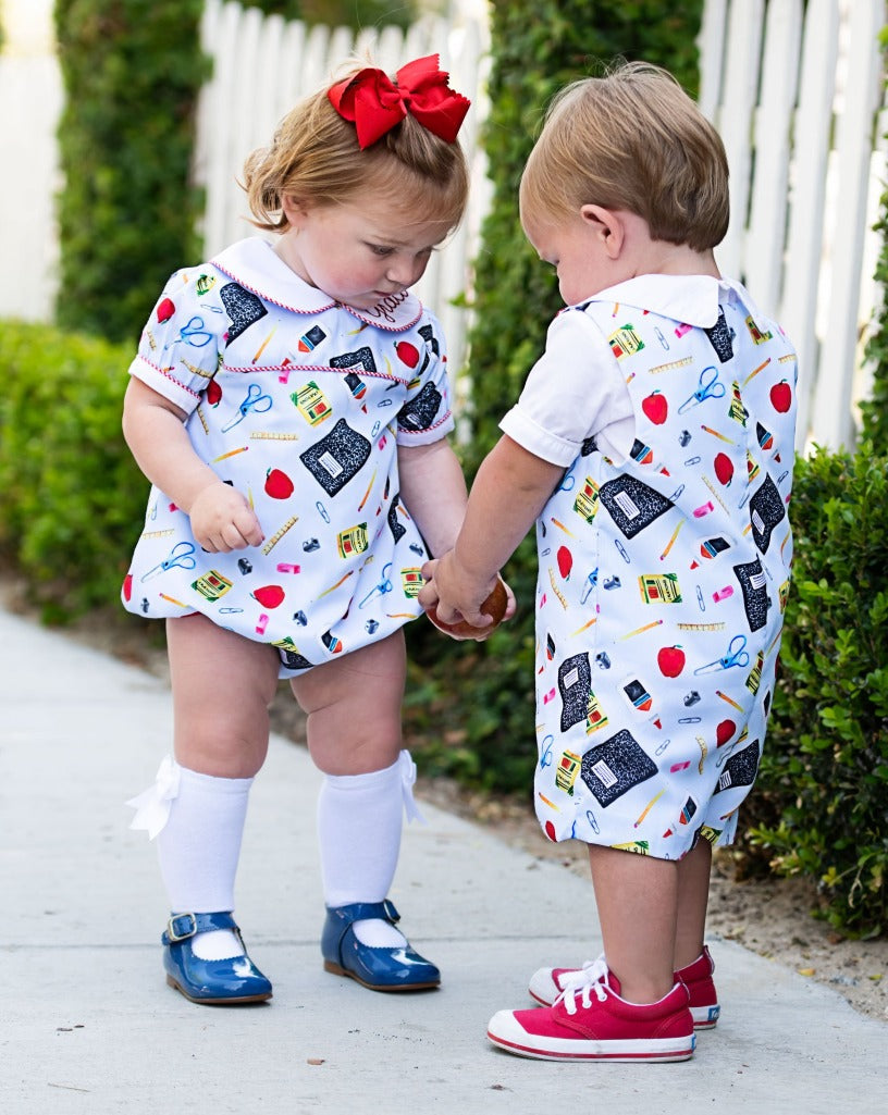 School Days Shortall- FINAL SALE Smockingbird