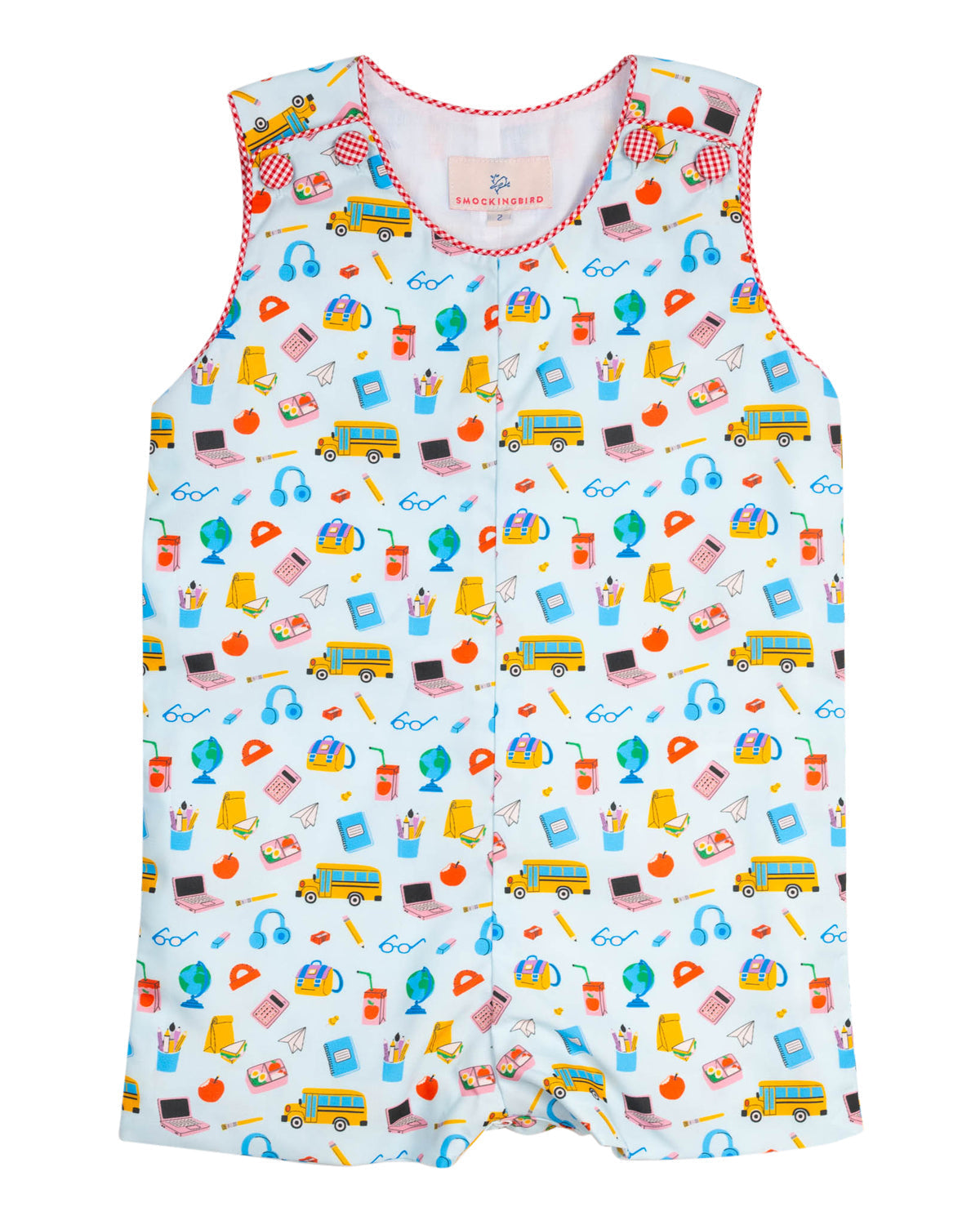 School Time Shortall-FINAL SALE Smockingbird
