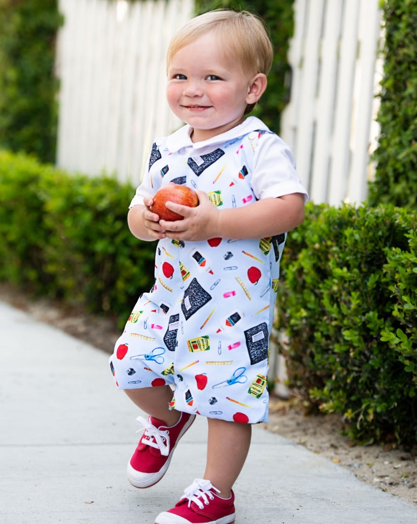School Days Shortall- FINAL SALE Smockingbird