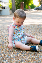 School Time Shortall-FINAL SALE Smockingbird