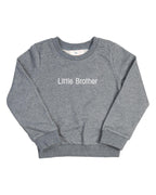 Crewneck Sweatshirt in Gray- FINAL SALE Smockingbird