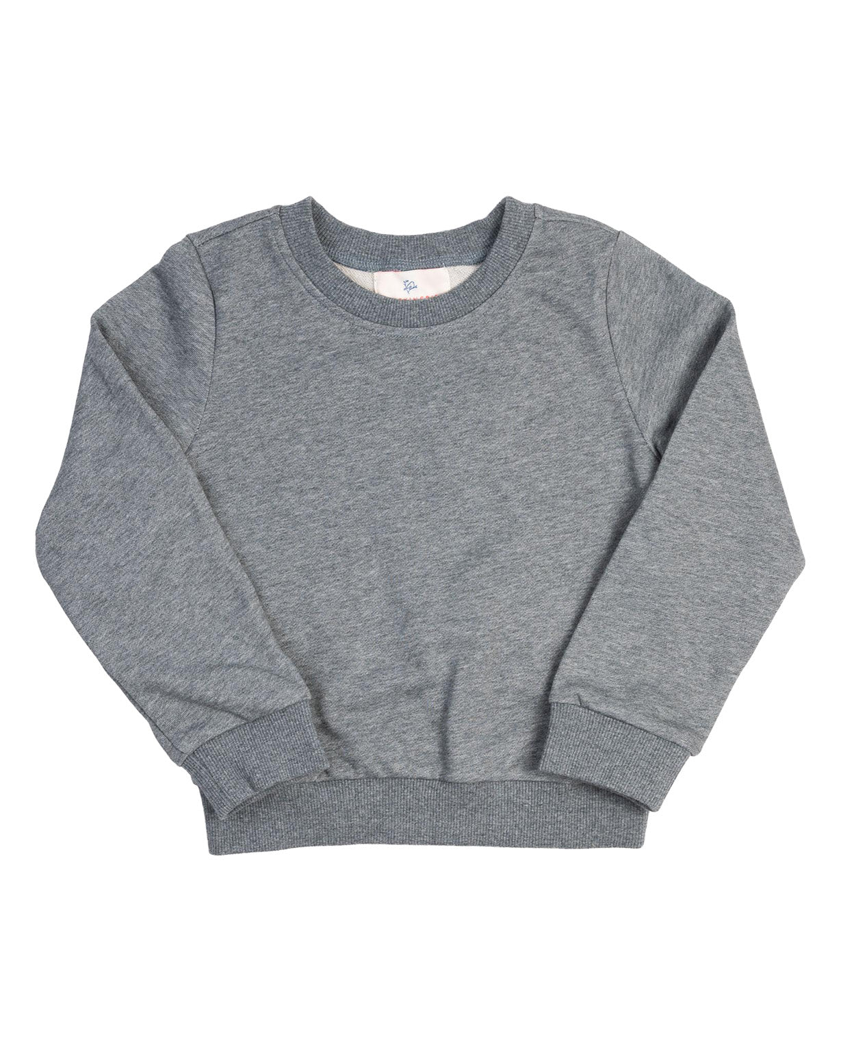 Crewneck Sweatshirt in Gray- FINAL SALE Smockingbird