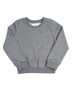 Crewneck Sweatshirt in Gray- FINAL SALE Smockingbird