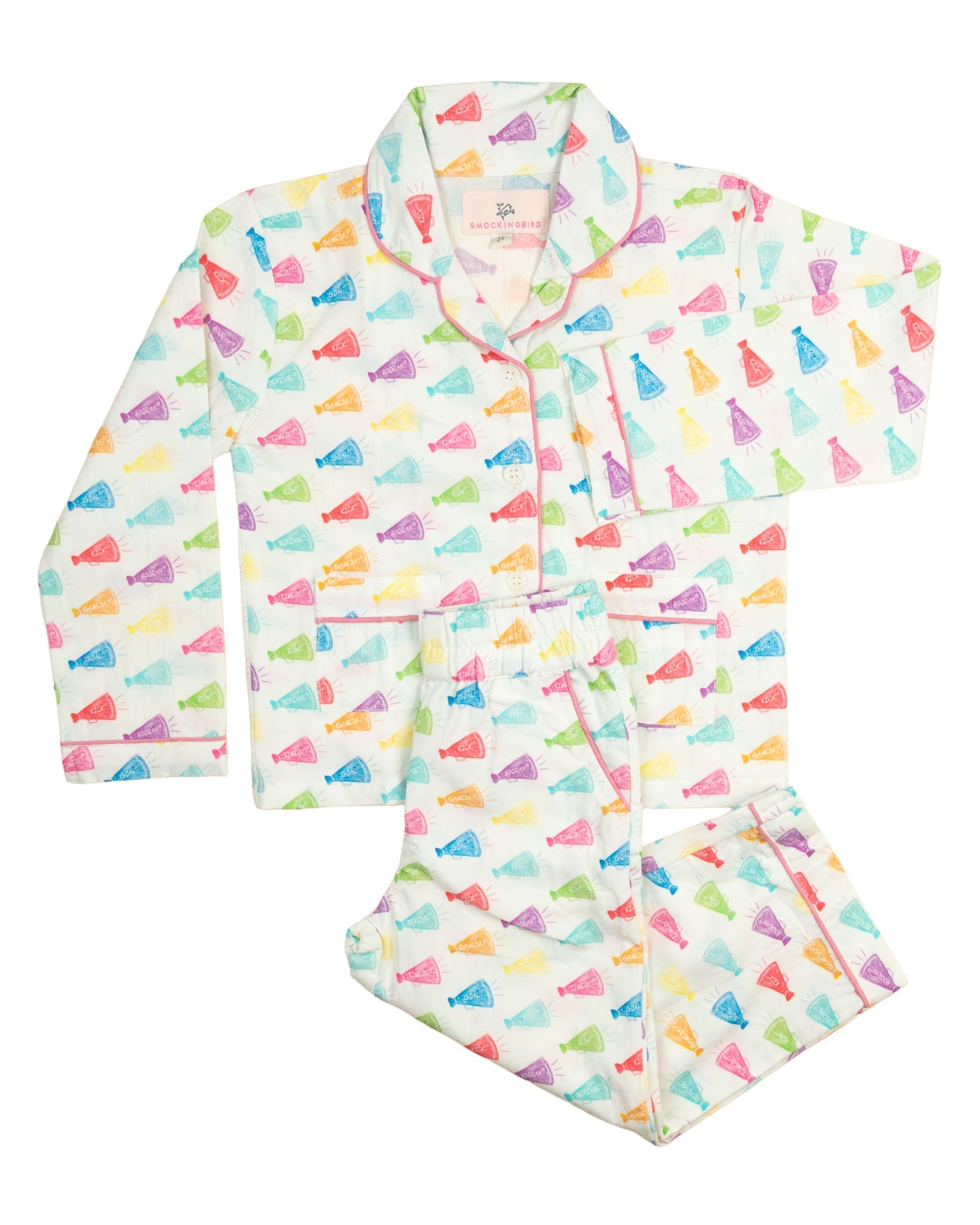 Victory Football Cheer Pajama Set- FINAL SALE Smockingbird