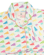 Victory Football Cheer Pajama Set- FINAL SALE Smockingbird