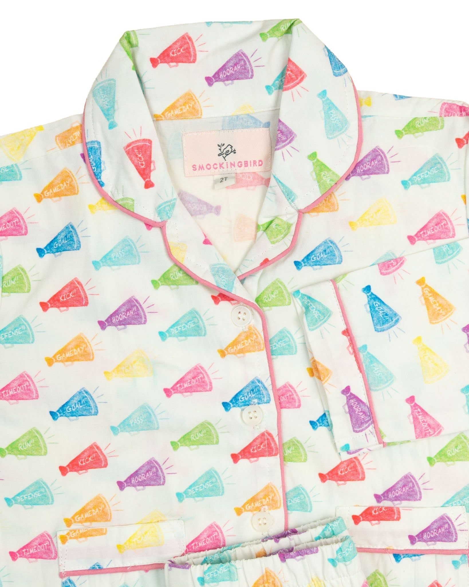 Victory Football Cheer Pajama Set- FINAL SALE Smockingbird