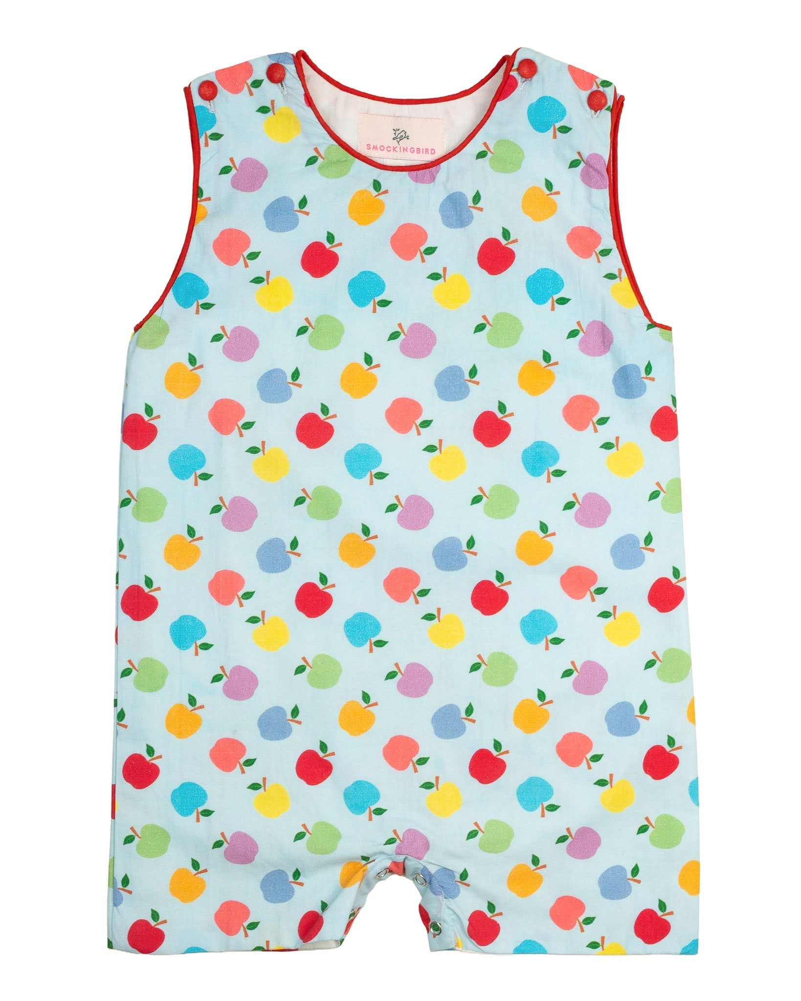 Apple Toss Shortall- FINAL SALE Smockingbird