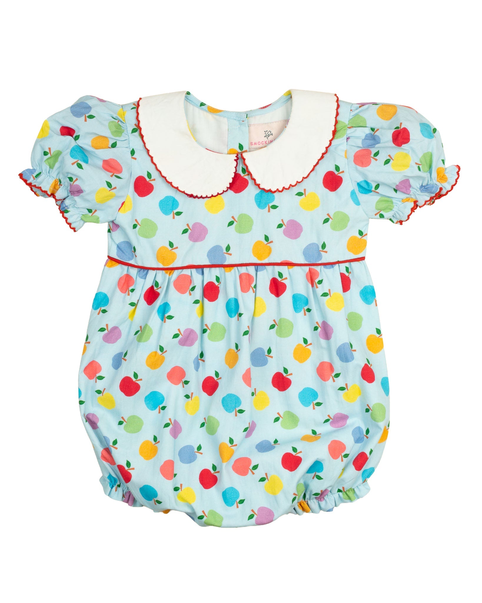 Apple Toss Bishop Sleeve Bubble- FINAL SALE