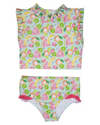 Tropical Fruit Tankini-FINAL SALE Smockingbird