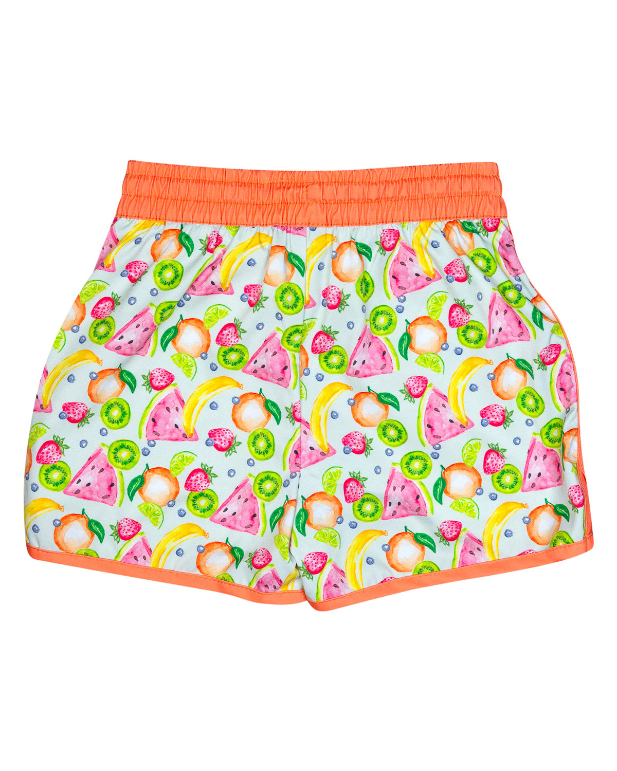 Tropical Fruit Swim Trunks-FINAL SALE Smockingbird