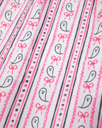 Ghost Stripe with Silver Lurex Dress- FINAL SALE Smockingbird