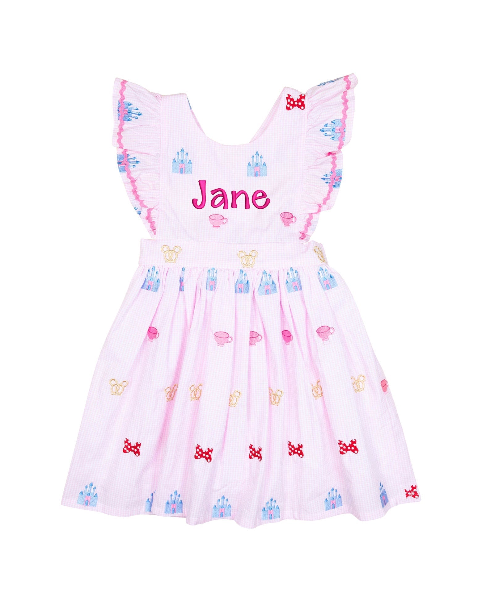 Park Fun Embroidered Penny Dress Smockingbird