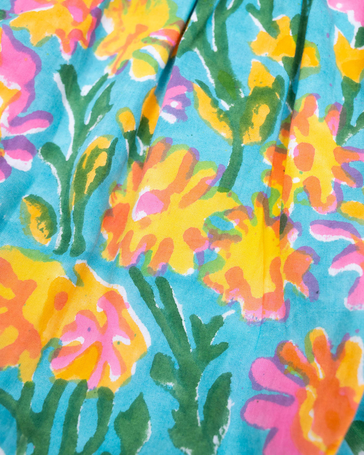 Tropical Floral Grace Ladies Dress- FINAL SALE Smockingbird