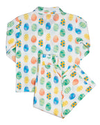 Easter Egg Pajamas in Sherbert-FINAL SALE Smockingbird