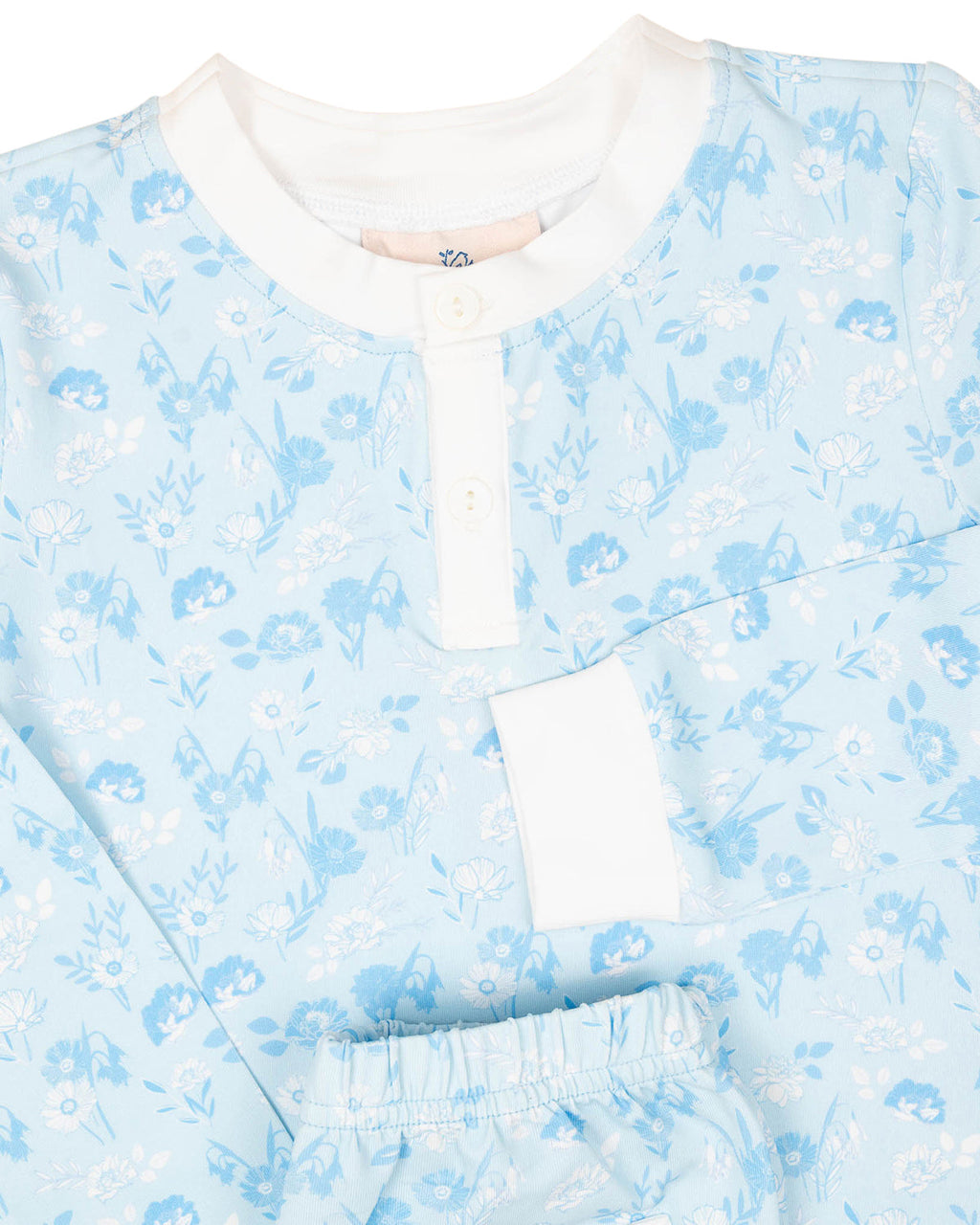 Morning Glory Knit Pajama Set- FINAL SALE