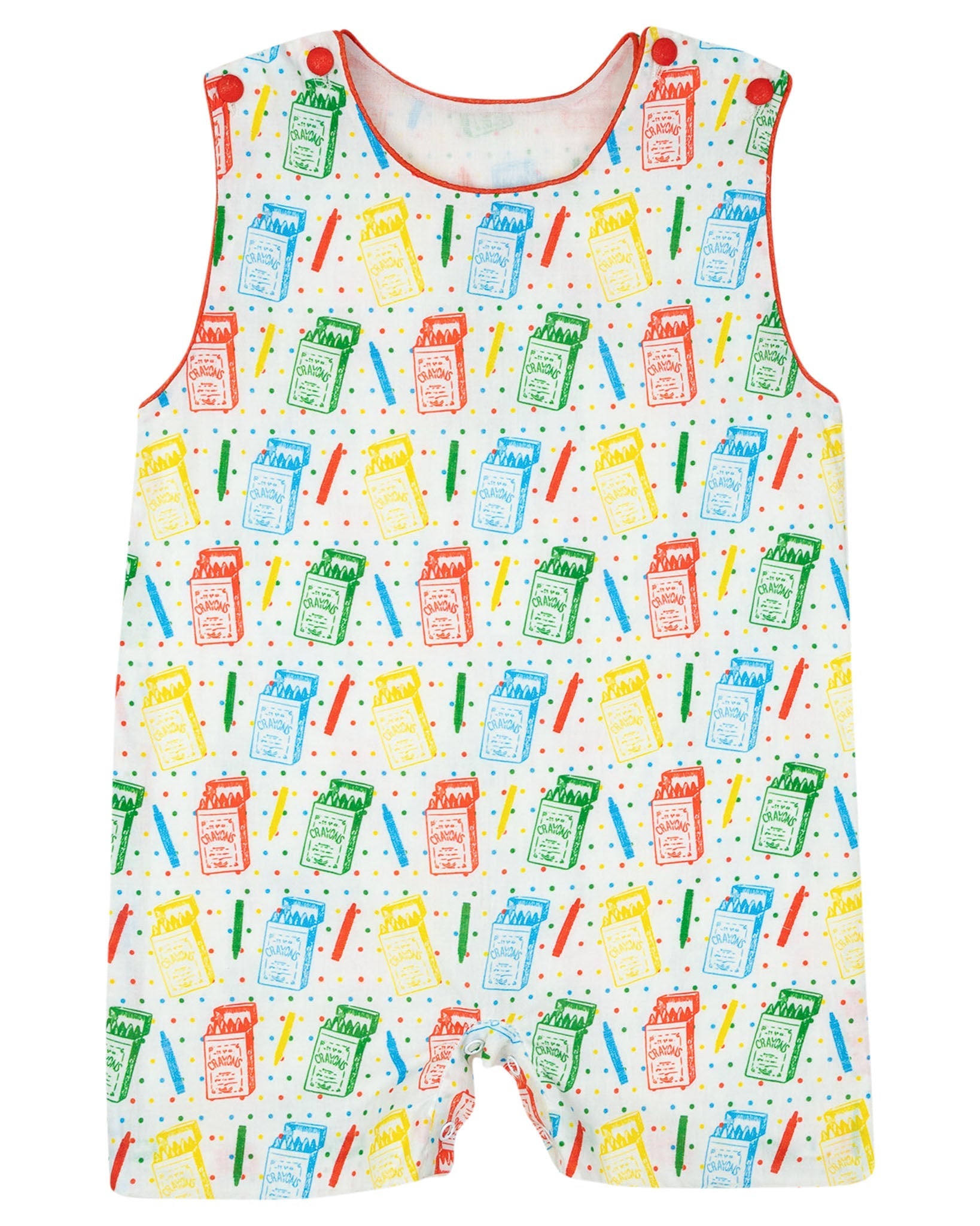 Vintage Color Me Happy Shortall- FINAL SALE Smockingbird