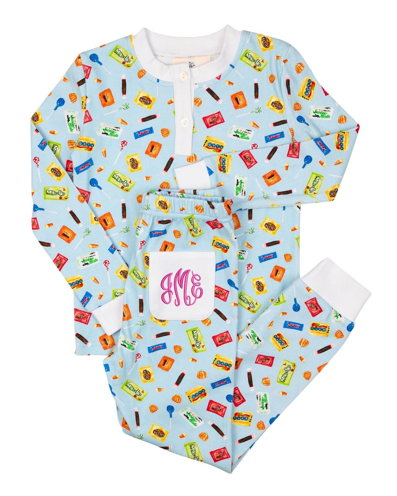 Candy Favorite Knit Pajama Set- FINAL SALE Smockingbird