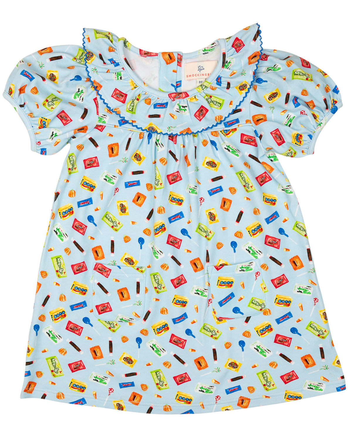 Candy Favorite Halloween Knit Dress- FINAL SALE Smockingbird