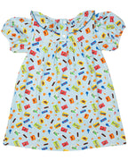 Candy Favorite Halloween Knit Dress- FINAL SALE Smockingbird