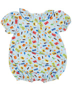 Candy Favorite Halloween Girl Knit Bubble- FINAL SALE Smockingbird
