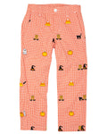Spooky Embroidered Halloween Pants- FINAL SALE