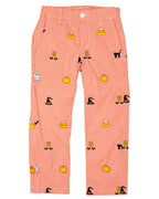 Spooky Embroidered Halloween Pants- FINAL SALE Smockingbird