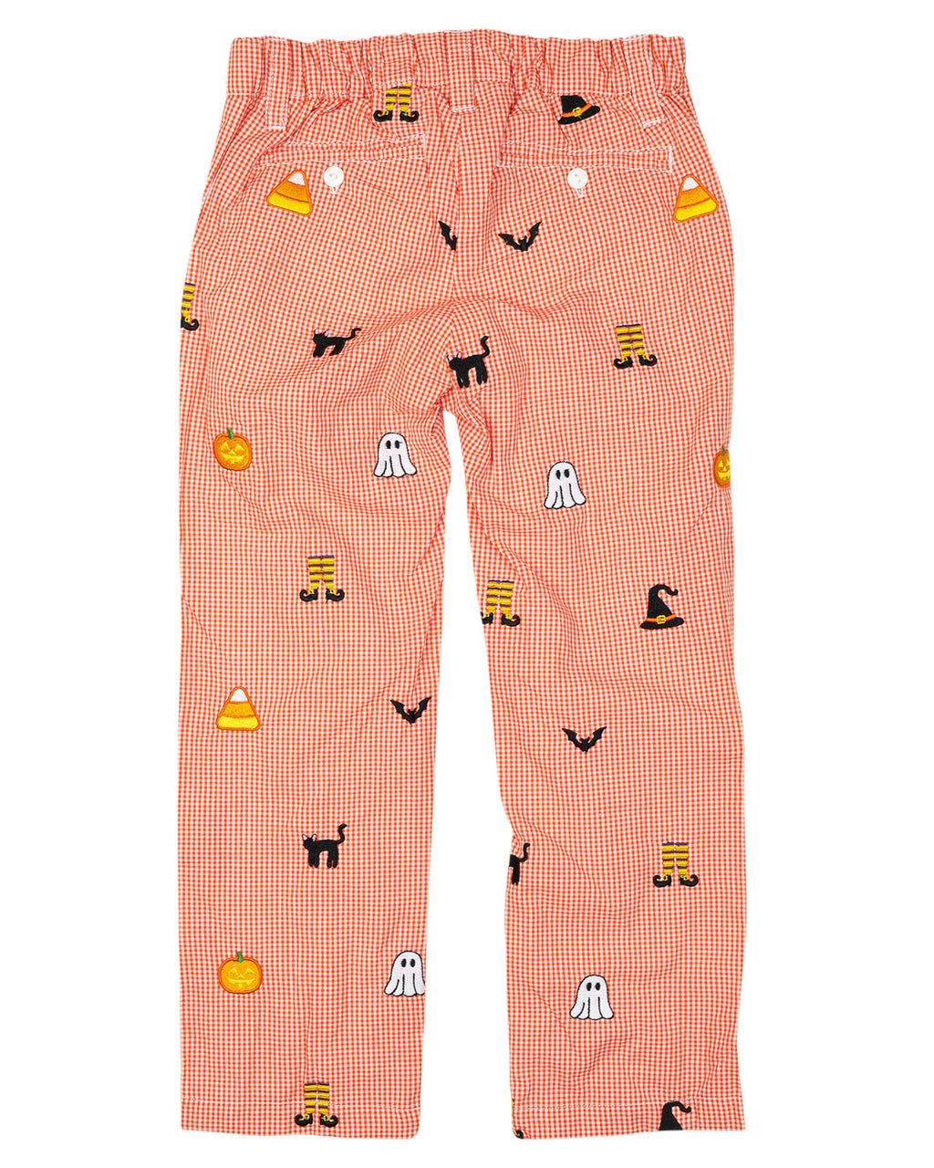 Spooky Embroidered Halloween Pants- FINAL SALE