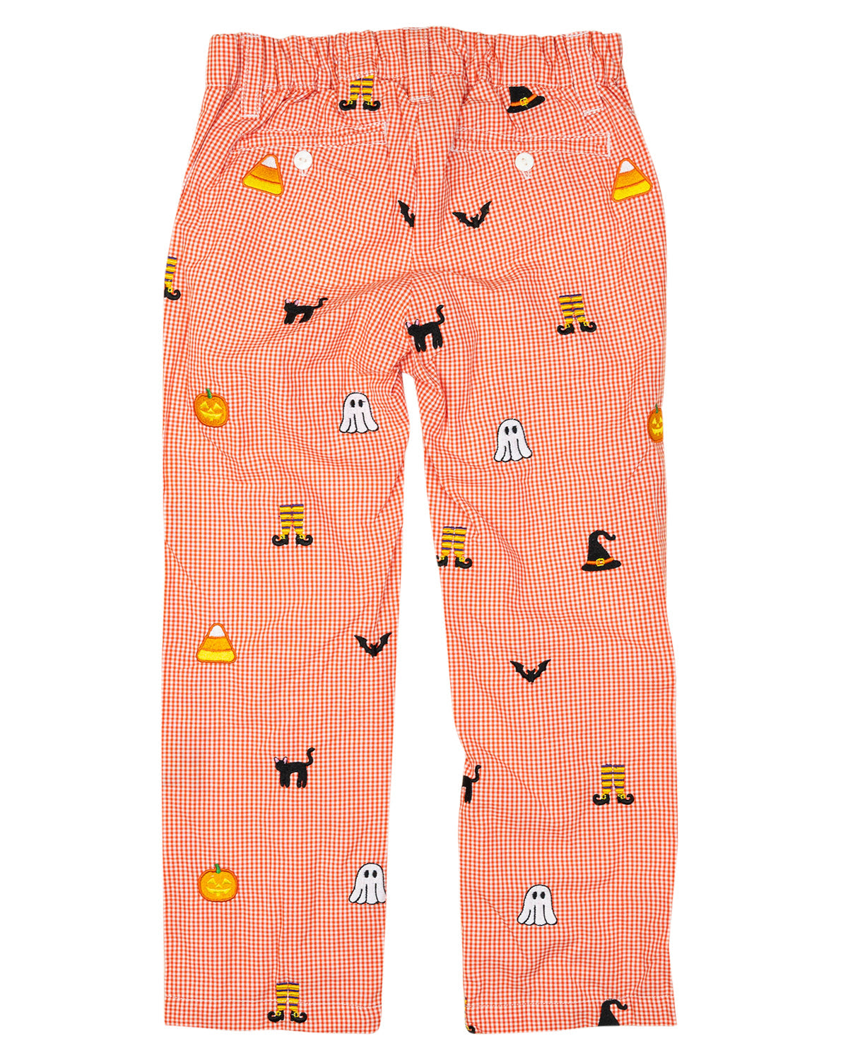 Spooky Embroidered Halloween Pants- FINAL SALE