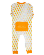 Carrots Striped Knit Zip Up Pajamas-FINAL SALE Smockingbird