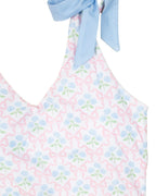 Hydrangea Charm Ladies One Piece- FINAL SALE Smockingbird