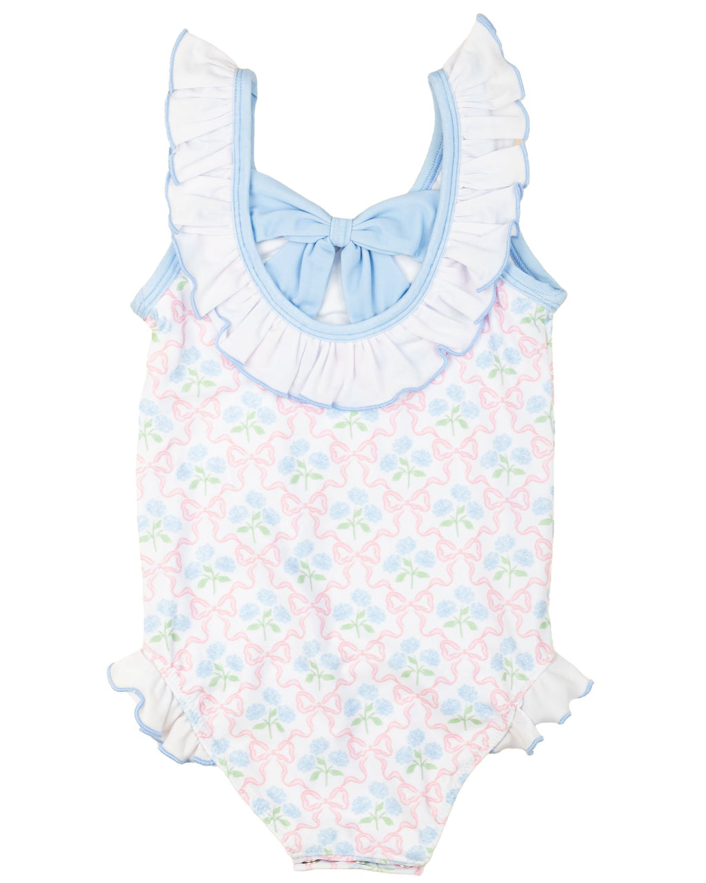 Hydrangea Charm One Piece- FINAL SALE