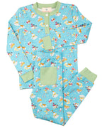 Bedtime Stories Knit Pajama Set-FINAL SALE Smockingbird