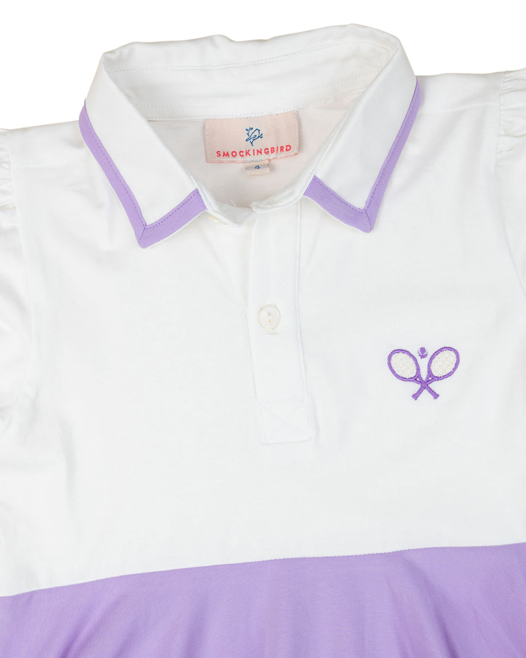 Purple and White Knit Tennis Dress- FINAL SALE