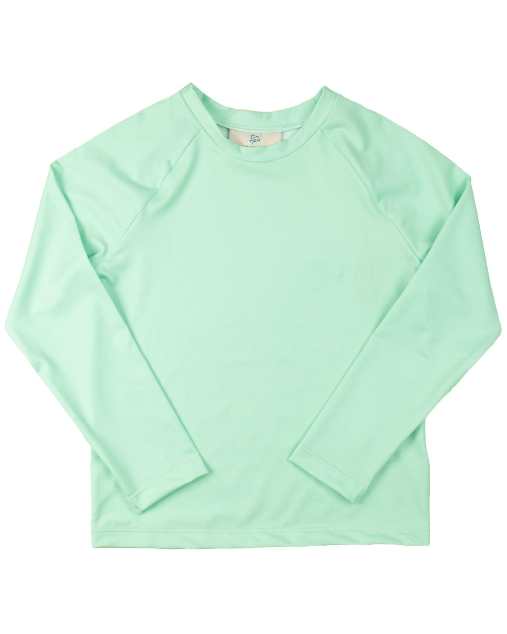 Rash Guard Long Sleeve in Sherbert Green- FINAL SALE