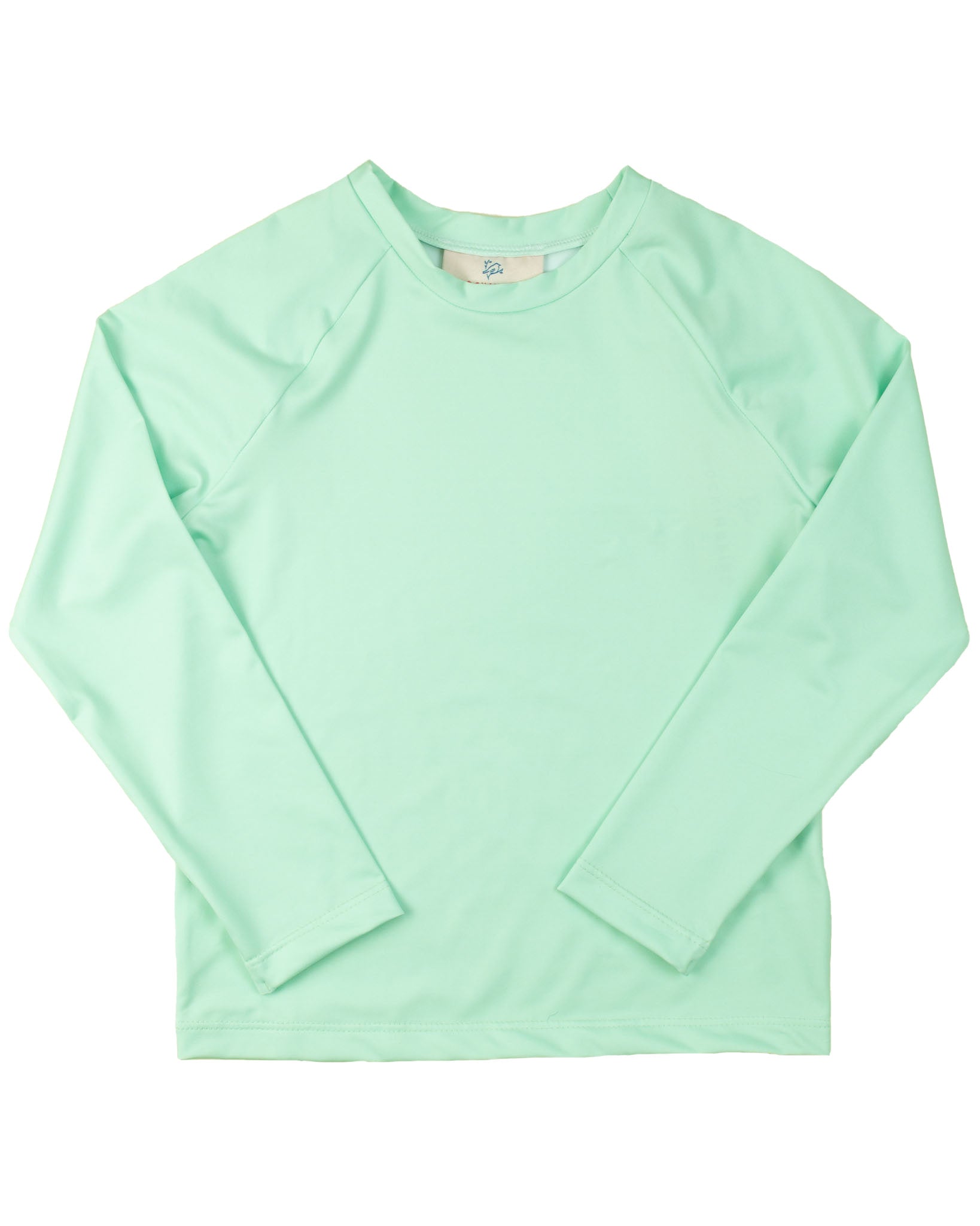 Rash Guard Long Sleeve in Sherbert Green- FINAL SALE Smockingbird